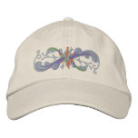 Rosemaling embroidered hats