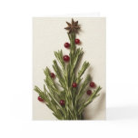 Rosemary Christmas Tree Greeting Card