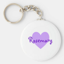 Rosemary in Purple keychains