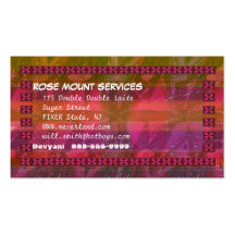 ROSEMOUNT SERVICES  - Change your text Business Card Templates