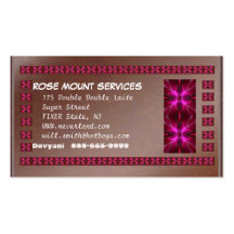 ROSEMOUNT SERVICES  - Change your text Business Cards
