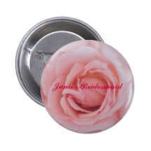 RoseMousepad copy, Junior Bridesmaid Button