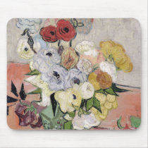 Roses and Anemones, 1890 Mouse Pad
