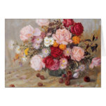 Roses and Daisies Greeting Card