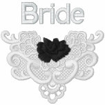 Roses and Lace -  Bride embroidered shirts