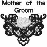 Roses and Lace -  Mother of Groom embroidered shirts