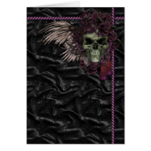 Roses and skull cards