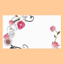 Roses Business Card business cards