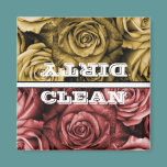 Roses Dishwasher Magnet magnets