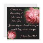 Roses featuring 1 Corinthians 13 Wedding Invite invitations