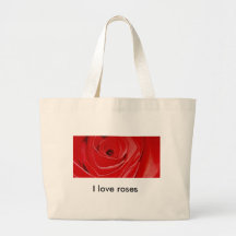 Roses for a wedding tote bag