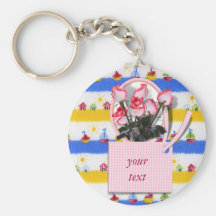 Roses for Someone special on Mother's Day Key Chain