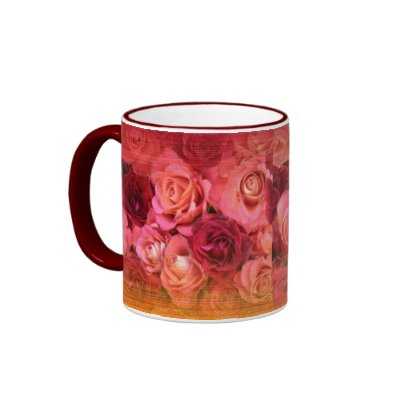 Roses for you coffee mug by Zenyaris