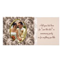 Roses Frame Photo Cards
