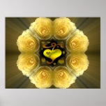 Rose's from the heart poster