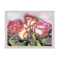 Roses In December, postcard