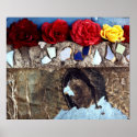 Roses On A Shrine posters