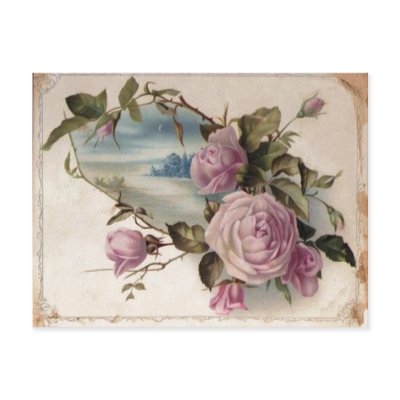 Roses Postcards by mythreebelles
