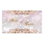 Roses Thank You Wedding Favour Tag - business cards