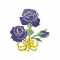 Roses with ribbons