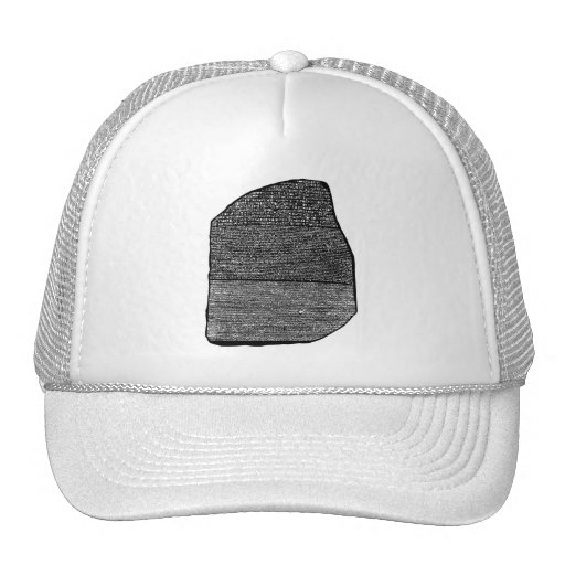 Rosetta stone hat