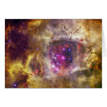 Rosette Nebula Caldwell 49 The Heart of a Rose Card