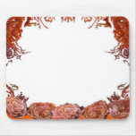 Rosey border mousepads