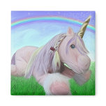Rosey the unicorn magnets