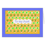 Rosh Hashanah Greeting Card for an Aunt