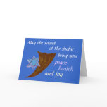 Rosh Hashanah Shofar Card