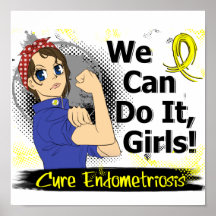 Rosie Anime WCDI Endometriosis Print