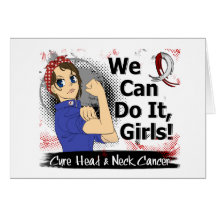 Rosie Anime WCDI Head Neck Cancer Card
