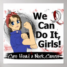 Rosie Anime WCDI Head Neck Cancer Posters