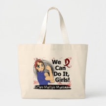 Rosie Anime WCDI Multiple Myeloma Canvas Bag