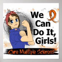 Rosie Anime WCDI Multiple Sclerosis Print