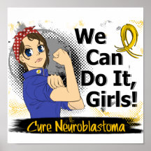 Rosie Anime WCDI Neuroblastoma Print