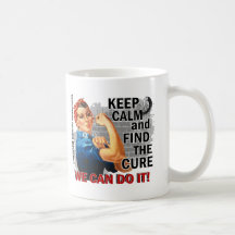 Rosie Keep Calm Carcinoid Cancer.png Coffee Mugs
