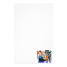 Rosie Keep Calm EDS.png Stationery Design