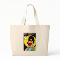 Rosie Says; "Real Women Have Belly Piercings." Canvas Bag