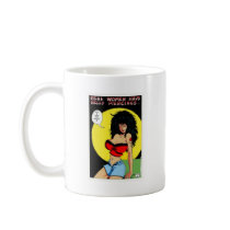 Rosie Says; "Real Women Have Belly Piercings." Coffee Mug