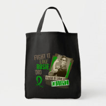 Rosie Sepia Kidney Disease Tote Bags