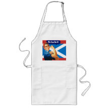Rosie the Riveter for Scottish Independence Apron