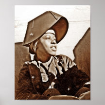Rosie the Riveter in Welding Hood Poster