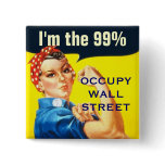 Rosie the Riveter OWS button