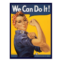 Rosie the Riveter Postcard