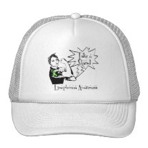 Rosie The Riveter Take a Stand Lymphoma Trucker Hats