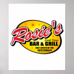Rosie's Bar Poster