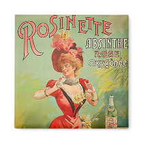Rosinette Absinthe 1823 Magnet
