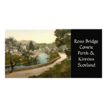 Ross Bridge, Comrie, Perth and Kinross, Scotlan Photo Greeting Card