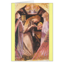 Rossetti Christmas Painting Card